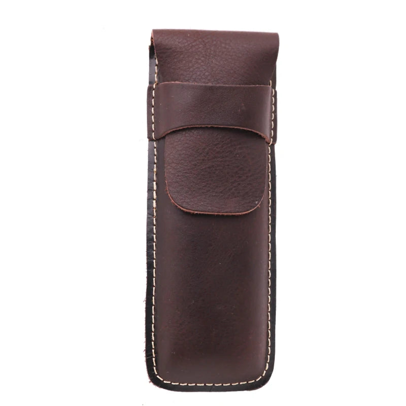 Vintage Leather Pen Wallet Purse Organizer Pouch Pocket Case