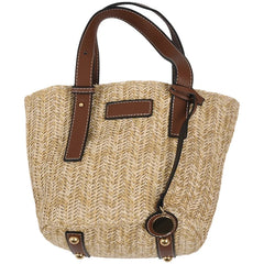 Vintage Retro Beach Bag Straw Rope Knitted Big Messenger Bag Lady Fresh Paper