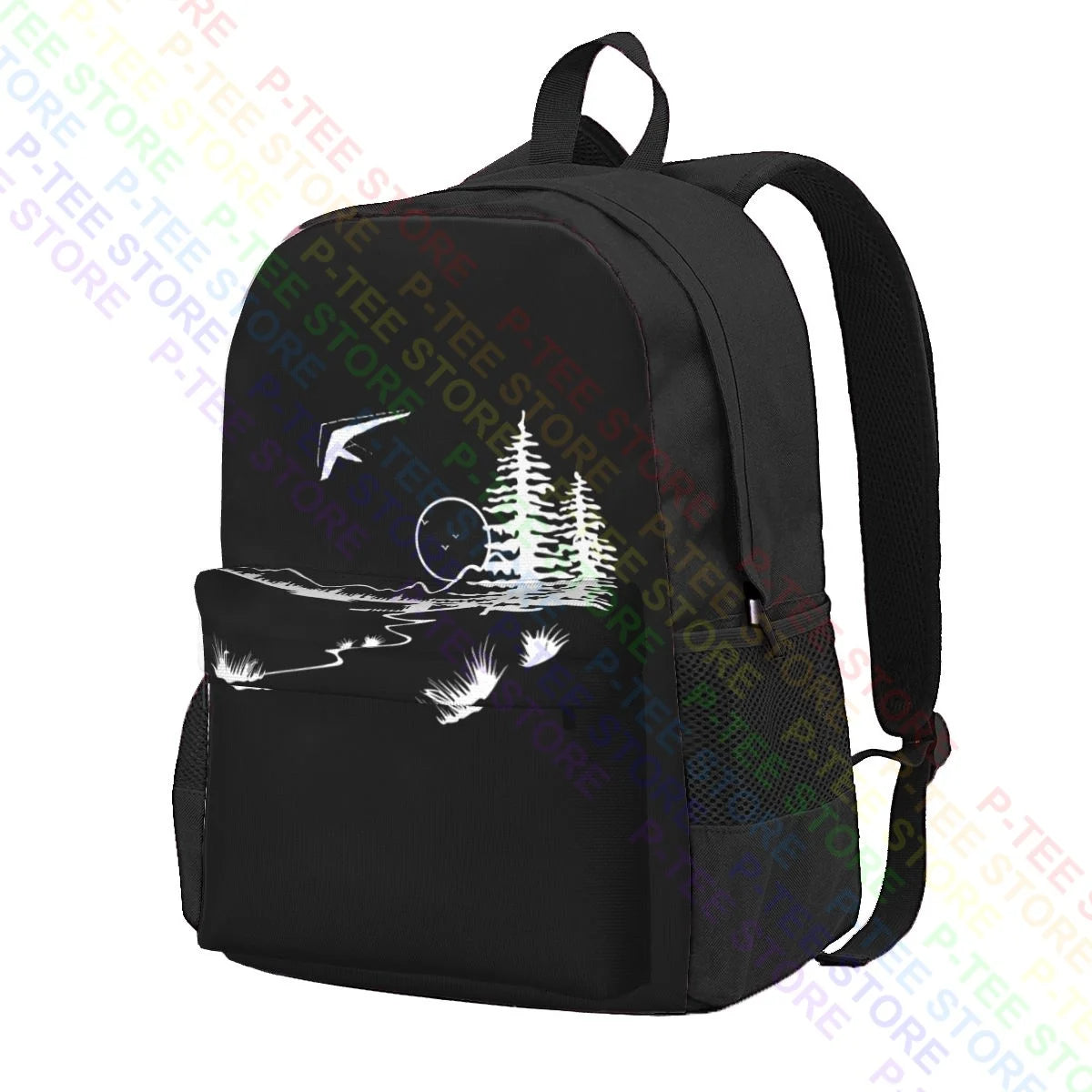 Hang Gliding Pilot Hangglider Mountain Forest Flying Sport Backpack