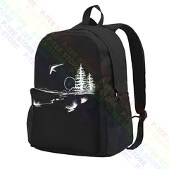 Hang Gliding Pilot Hangglider Mountain Forest Flying Sport Backpack