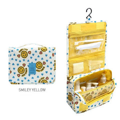 Hanging Travel Cosmetic Bag Women Zipper Makeup Bags Polyester