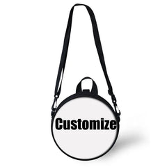 HaoYun Kids Round School Book-Bags Beblade Pattern Girls 3D
