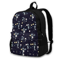 Happy Cats Travel Laptop Bagpack Bags Cats Cat Chat Chats Happy Nice Pink Pinky