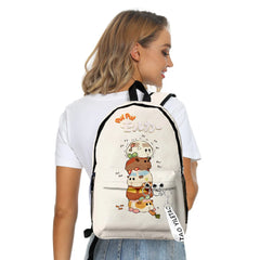 Harajuku Anime Pui Pui Molcar School Bags Waterproof Backpack