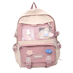 Harajuku Backpack Girl School Notebook Travel Bag Casual Daypack