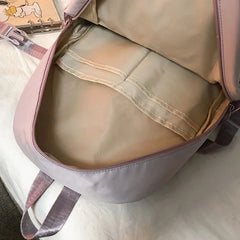 Harajuku Backpacks Students School Bookbag Transparent Lovely Large Capacity