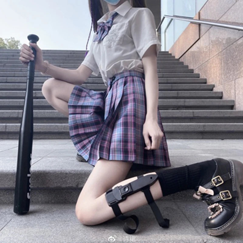 Harajuku Women Leg Bag and Belt Adjustable Waist Bag Accessory Fanny Packs