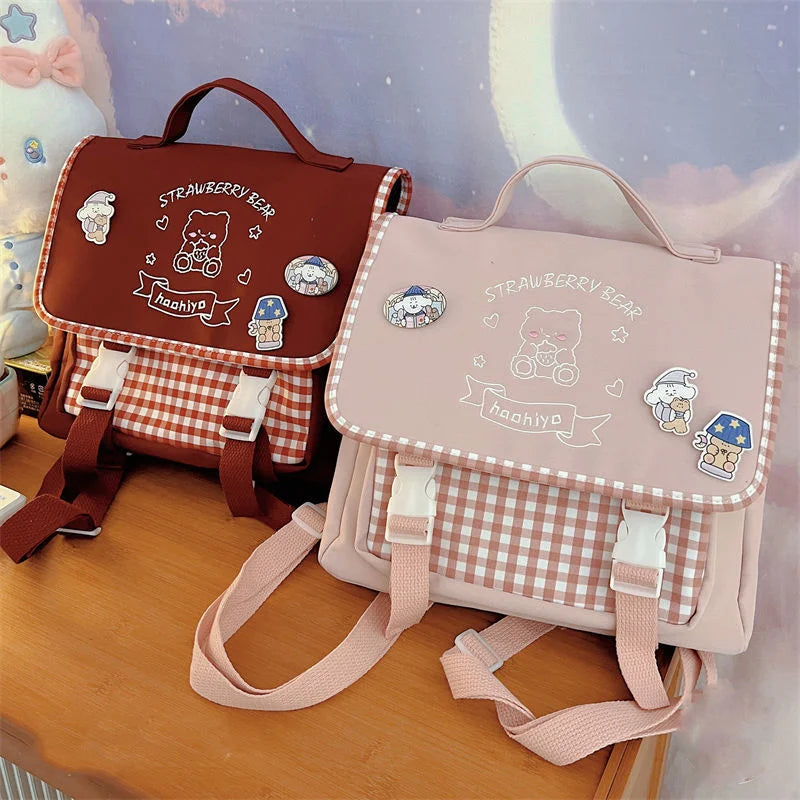 Harajuku Soft Girl Small Backpack Girl Student Backpack