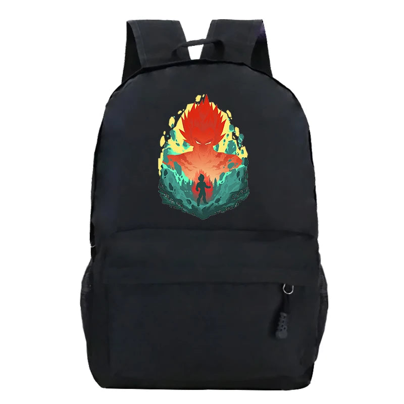 Son of Endeavor Anime Backpack Harajuku Casual Men Daypack