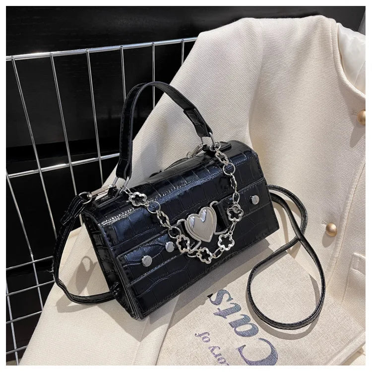 Harajuku Gothic Shoulder Bag Metal Punk Biker Style