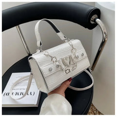 Harajuku Gothic Shoulder Bag Metal Punk Style Handbag