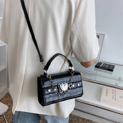 Harajuku Gothic Metal Punk Biker Shoulder Bag