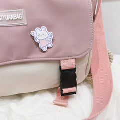 Harajuku Handbags for Women Large Capacity Ladies Crossbody Bag Zipper Pocket