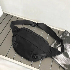 Harajuku Hip hop Bag Fanny pack Street Crossbody Chest pack Waist Belt Bag