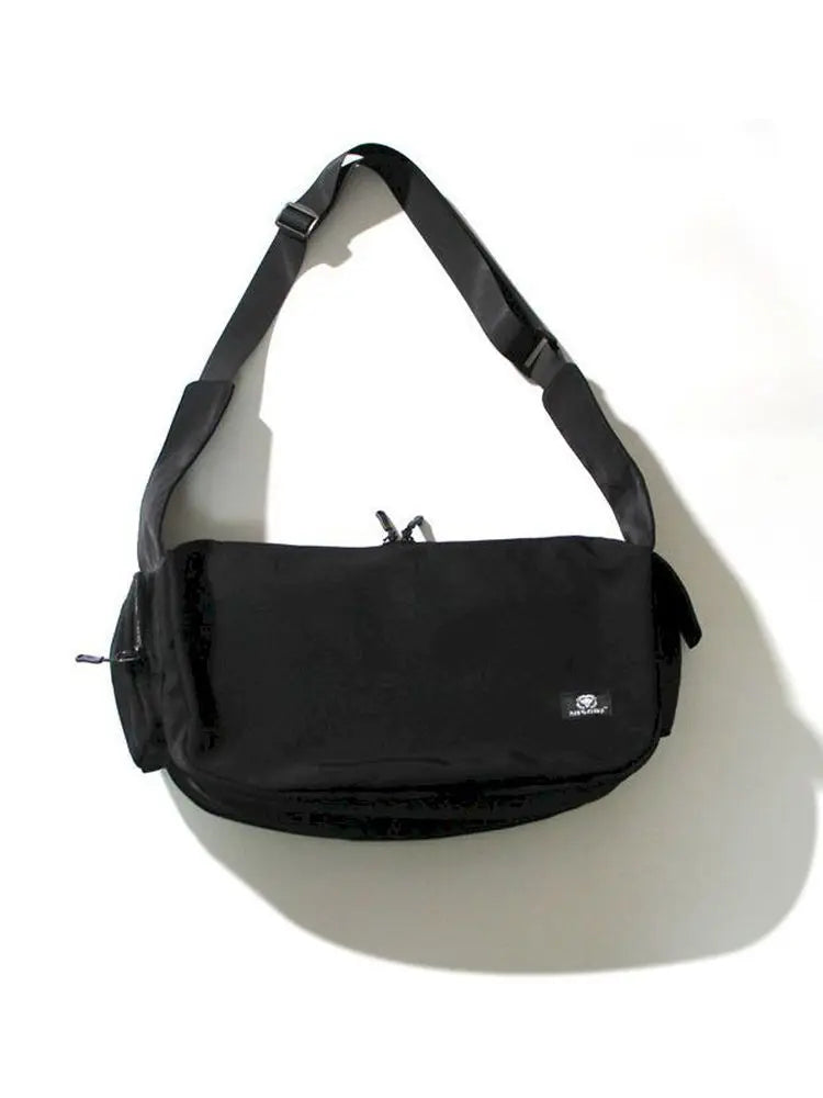Harajuku Street Messenger Bag Casual School Bag Men and Women Shoulder Bag