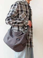 Harajuku Street Messenger Bag Casual School Bag Men and Women Shoulder Bag