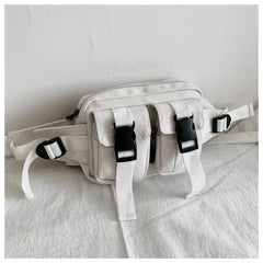 Harajuku Street Style Waist Bag Fanny Pack Hip Hop Bag Shoulder Bags