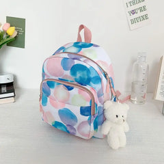 Harajuku Style Women Backpack Large Capacity Storage Backpacks For Girls Print T