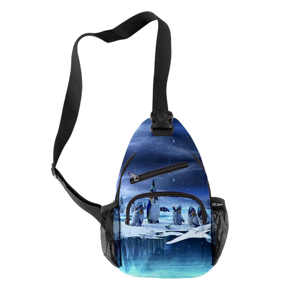 Harajuku Subnautica Below Zero 3D Print Chest Bag