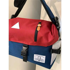 Harajuku Techwear Canvas Streetwear Hiphop Sling Man Gothic Crossbody Bags