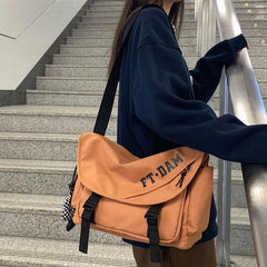 Harajuku Techwear Nylon Shopper Sling Man Gothic Crossbody Bags Fanny Pack