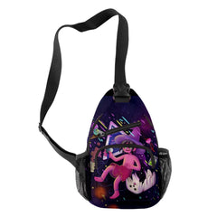 Harajuku Midnight Gospel 3D Print Chest Bag