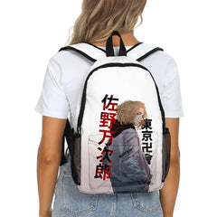 Harajuku Tokyo Revengers School Bag 3D Print Waterproof Backpack Boys Girls