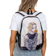Harajuku Tokyo Revengers School Bag 3D Print Waterproof Backpack Boys Girls