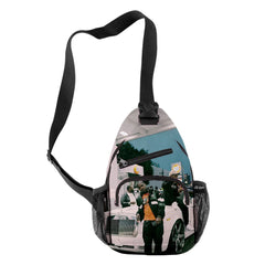 Harajuku 42 DUGG 3D Print Chest Bag Waterproof Crossbody Streetwear