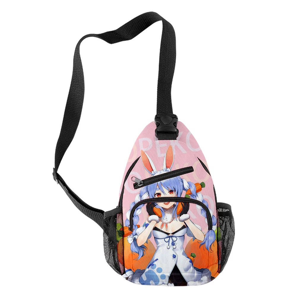 HOLOLIVE Usada Pekora 3D Print Chest Bag