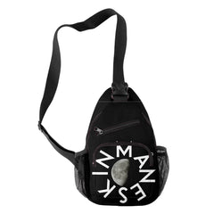 Harajuku Maneskin 3D Print Chest Bags Waterproof Shoulder Bags