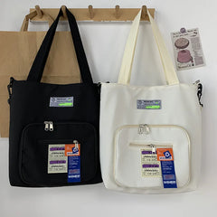 Harajuku Women's Nylon Shoulder Bag Large Capacity Totes for Ladies