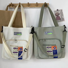 Harajuku Women's Nylon Shoulder Bag Large Capacity Totes for Ladies