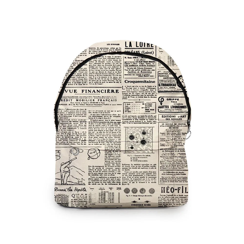 Harajuku School Bags Boys Girls Waterproof Backpack