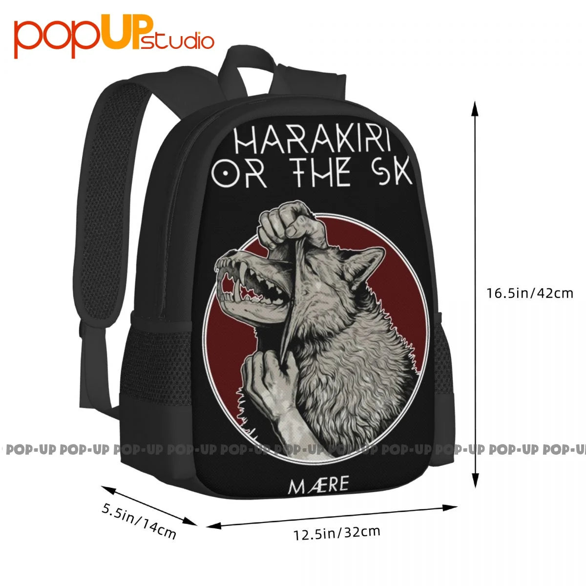 Harakiri For The Sky Backpack Large Capacity Bookbag