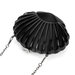 Metal Shell Bag Women Shoulder Handbags Chain Small Phone Money Purse