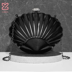 Metal Shell Bag Women Shoulder Handbags Chain Small Phone Money Purse
