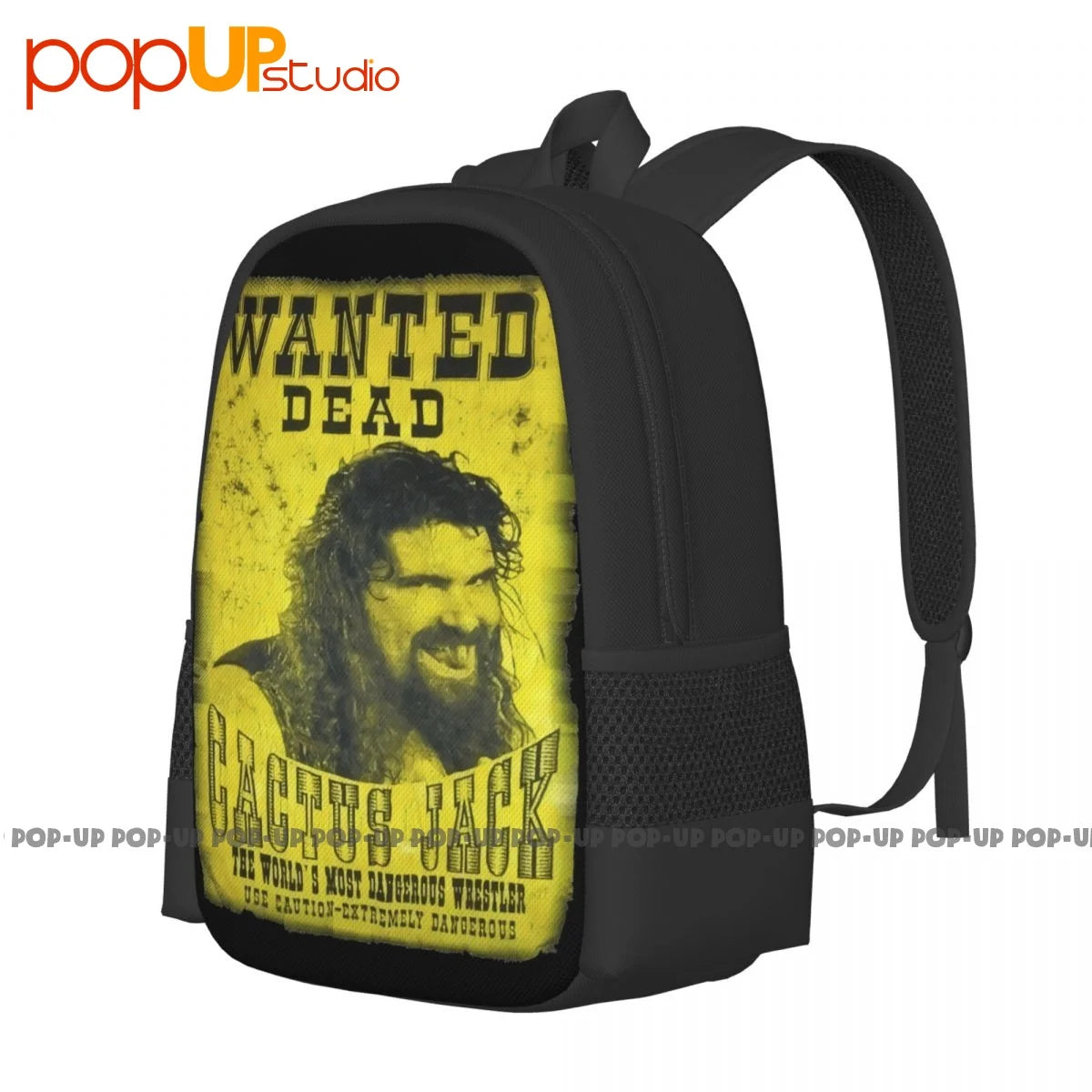 Cactus Jack Pro Wrestling Backpack Large Capacity Softback Sports Bag