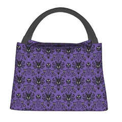Haunted Mansion Lunch Bag Insulated Women Reusable Tote Office Outdoor Storage