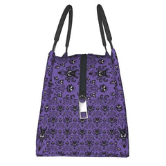 Haunted Mansion Lunch Bag Insulated Women Reusable Tote Office Outdoor Storage