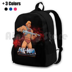 He Man Outdoor Hiking Backpack Climbing Sports Bag