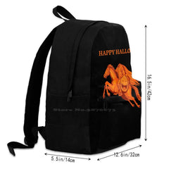 Headless Horseman Happy Halloween Laptop Travel School Bags