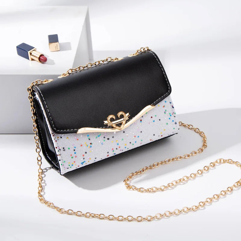 Heart - Handbags Women Crossbody Bags for Girls Side Bag Female Evening Purse