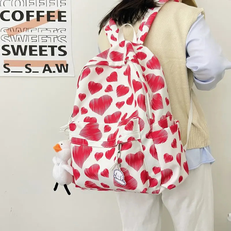 Cartoon Satchel Junior High School Backpack
