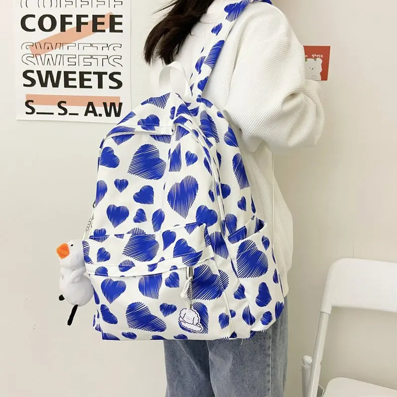 Cartoon Satchel Junior High School Backpack