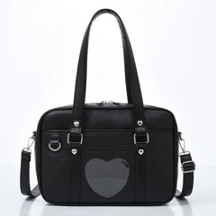 Heart Shape Uniform Bag Japanese Style College Women Girl Compus Anime Single Sh