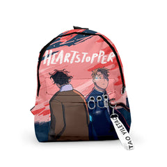 Heartstopper TV Series Backpack Schoolbag Harajuku Rucksack Bag
