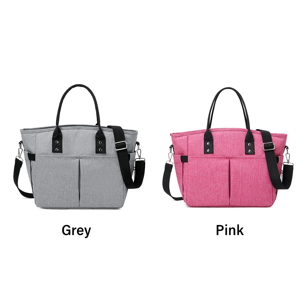 Large Capacity Heat Insulated Lunch Bag with Handle