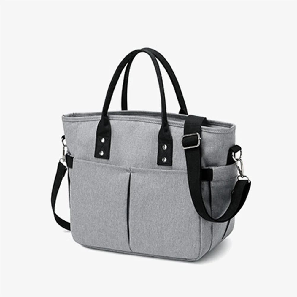 Large Capacity Heat Insulated Lunch Bag with Handle
