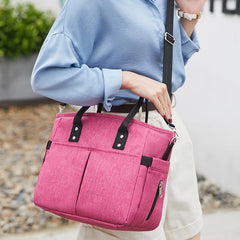 Large Capacity Heat Insulated Lunch Bag with Handle